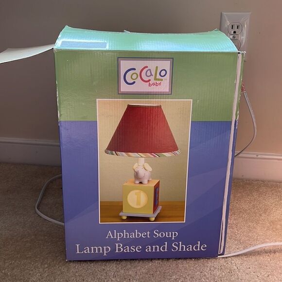 Cocalo baby Alphabet Soup Lamp Base & Shade - Picture 5 of 8